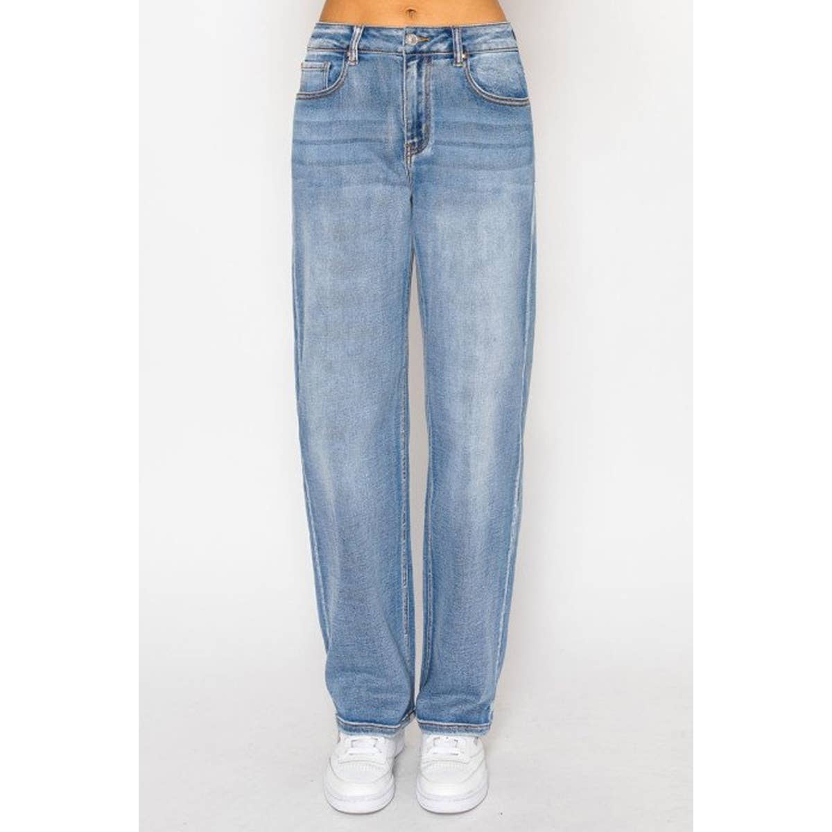 HiteJeans - Wholesale Jeans - Women's - POTASSIUM WASH STRAIGHT JEAN PANTS1