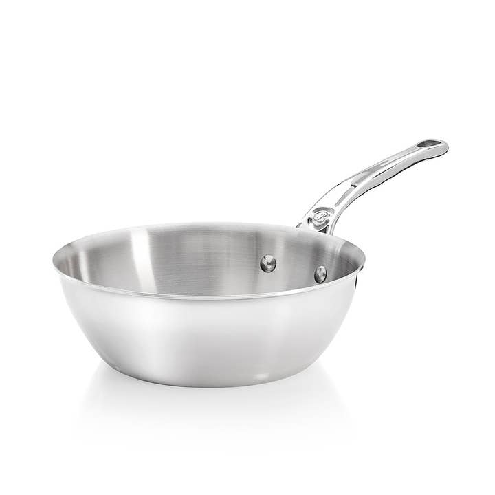 La Brigade de Buyer - Wholesale Pan - AFFINITY 5-ply Stainless Steel Rounded Sauté Pan