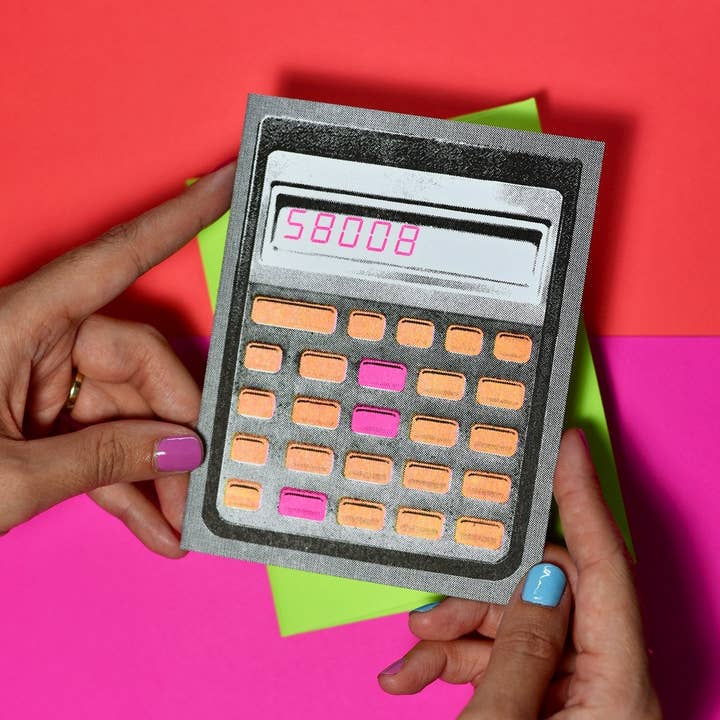 Next Chapter Studio - Wholesale Everyday Greeting Card - Decode Series - Calculator "58008"1