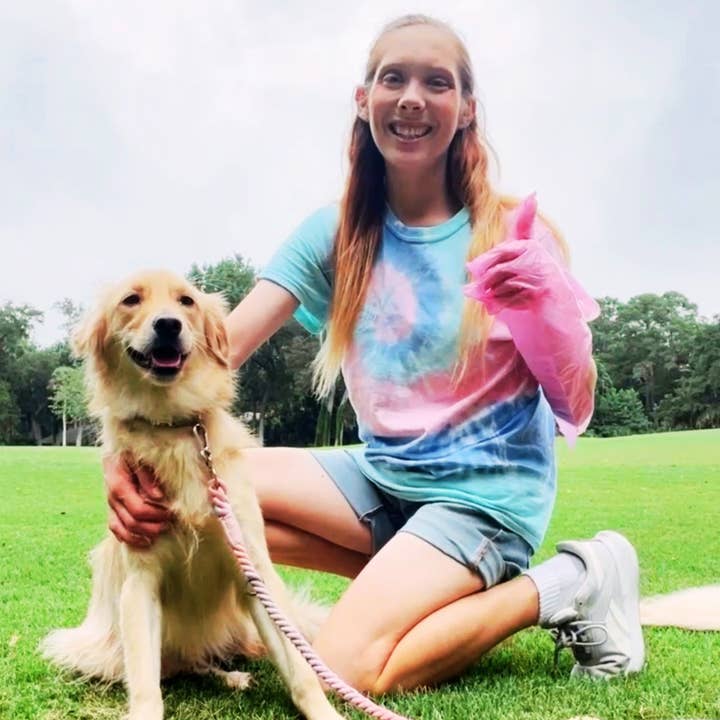 Noble Pets - Wholesale Pet poo bag - Dog Gloves Pink7