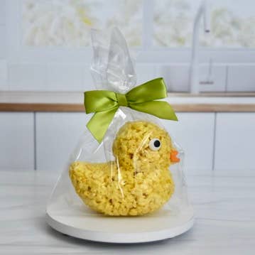 Creative Crispies Co. - Wholesale Marshmallow - Ducky Rice Crispie Traktaties - Doos van 12
