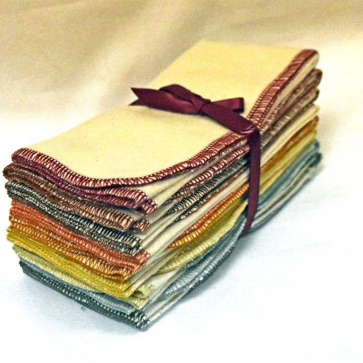 Ginas Soft Cloth Shop - Wholesale Dishcloth - Organic Flannel - 11x12 Paperless Towels 1 Ply7