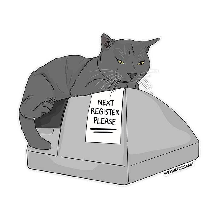 Gatto da Bodega, New York City, Adesivo per la vendita all'ingrosso da parte di Sammy Gorin LLC