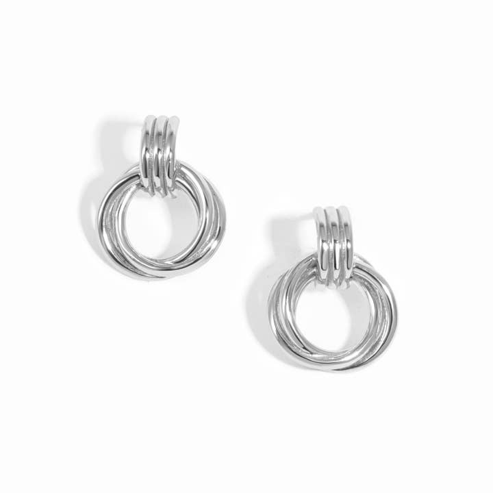 Sami Jewels - Vente Créoles - Boucles d'oreilles anneau noué2