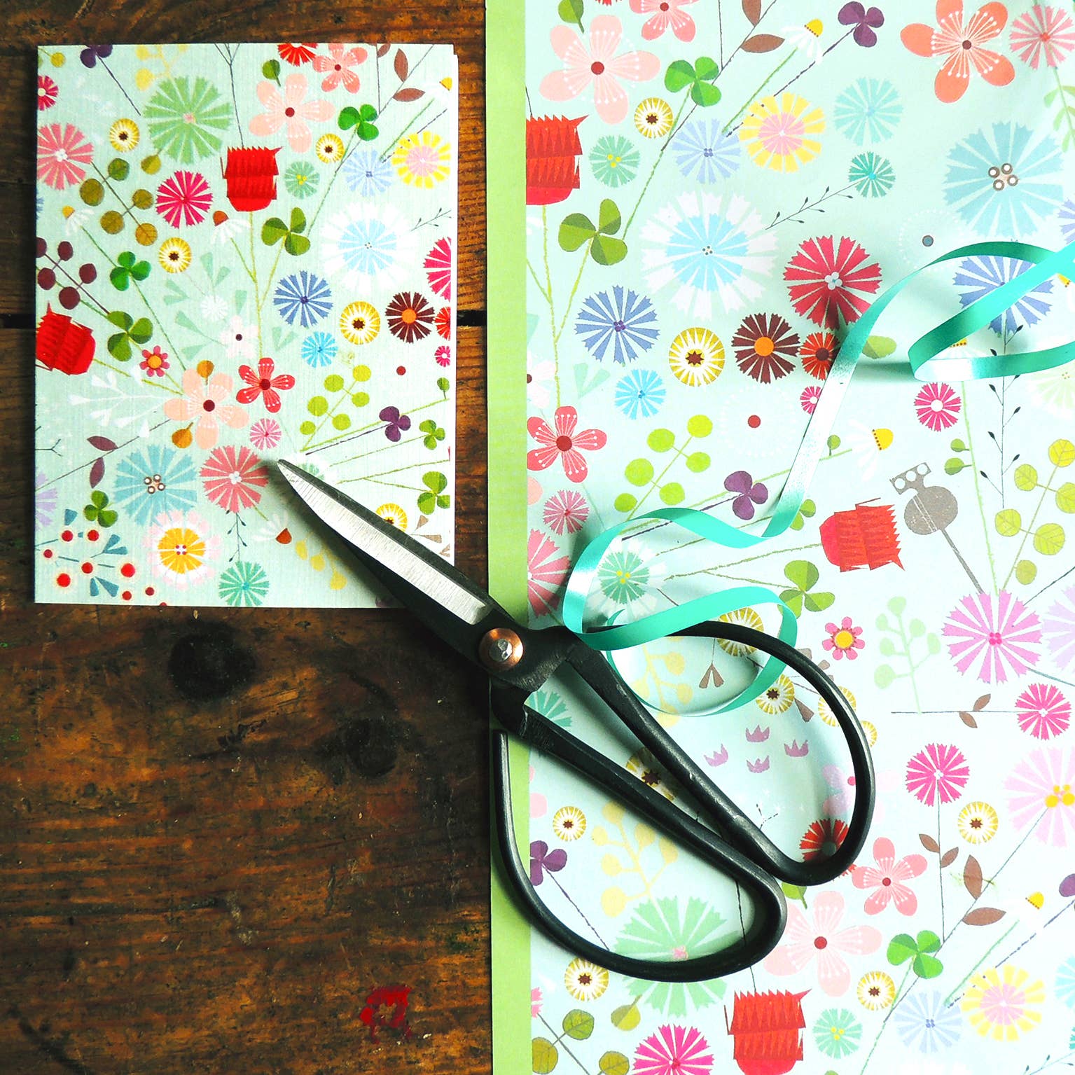 Kali Stileman Publishing - Vente Feuille de papier cadeau - Papier d'emballage cadeau floral WP984
