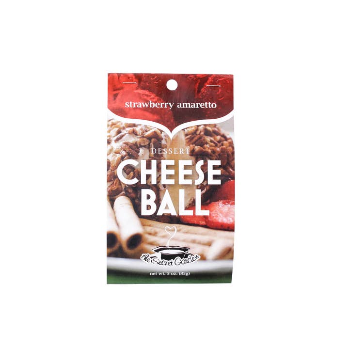 The Secret Garden - Wholesale Dip - Strawberry Amaretto Dessert Cheeseball-Dip Mix1