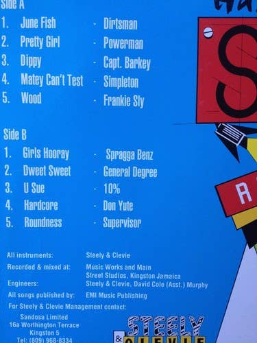 Real Retro - Wholesale Music CD/Vinyl - HARDCORE SEX RATED Steely & Clevie Music Vinyl Record1