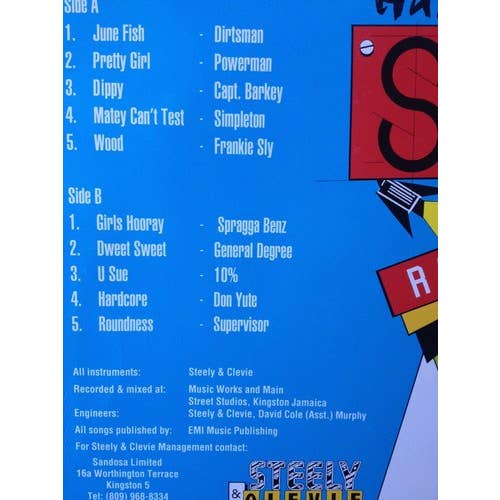 Real Retro - Wholesale Music CD/Vinyl - HARDCORE SEX RATED Steely & Clevie Music Vinyl Record1