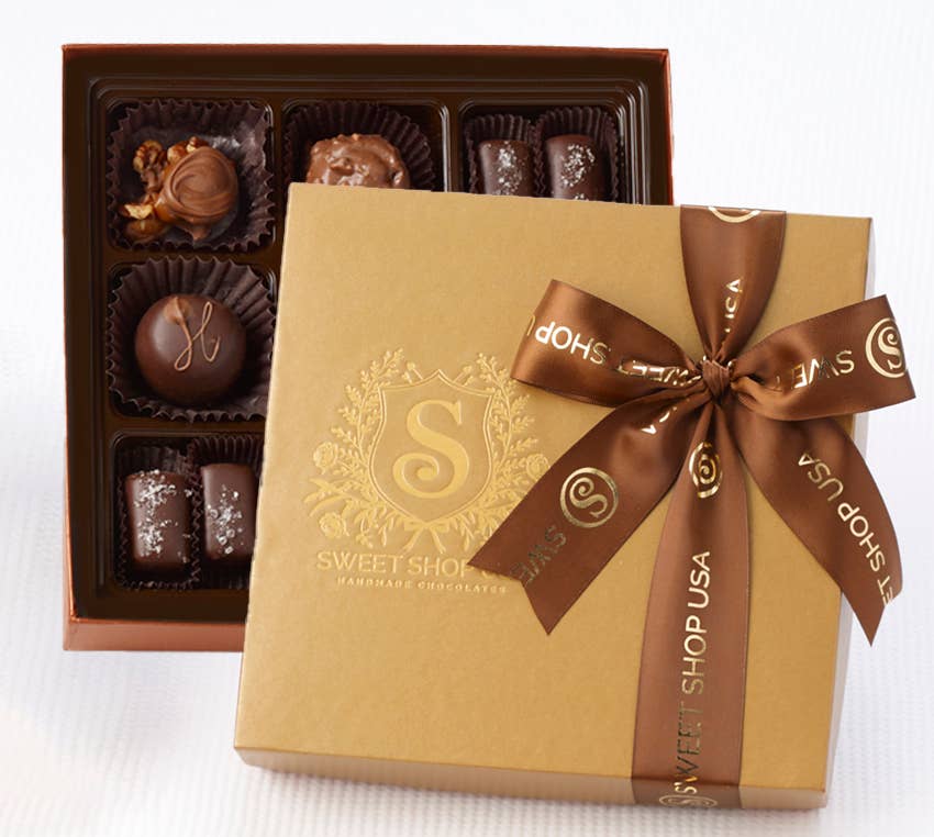 Sweet Shop USA - Wholesale Chocolate Box - 8oz 12pc Signature Edition Best Sellers box - Case of 10