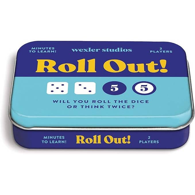 Texas Bookman - Wholesale Board Game - Roll Out! Dice Game: Will You Roll The Dice Or Think Twice?1