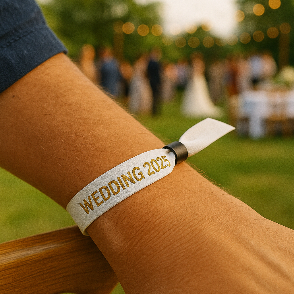 RapidWristbands - Wholesale Wristband - 200pc Custom Cloth Wristbands – Full Color Event Fabric Band3