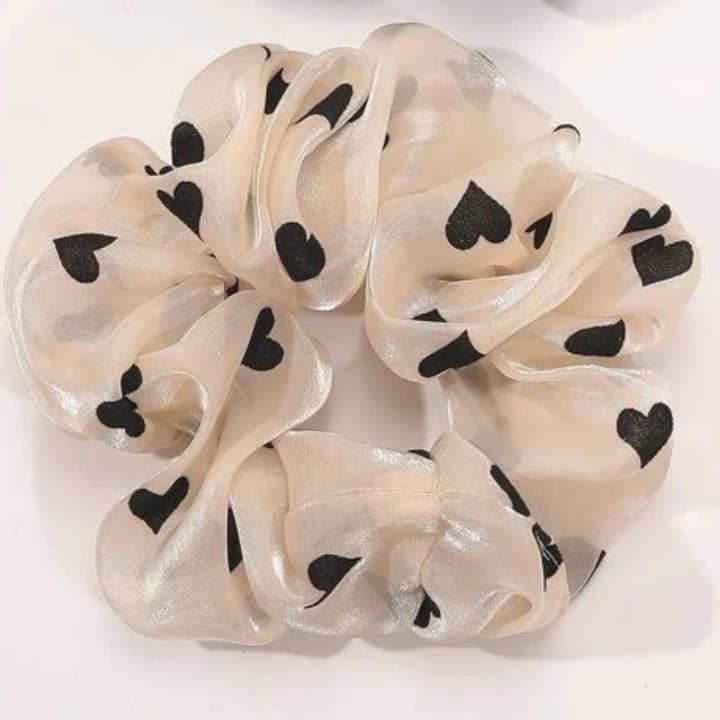 Mini-Haargummi mit Herz für den Großhandel von March Studio