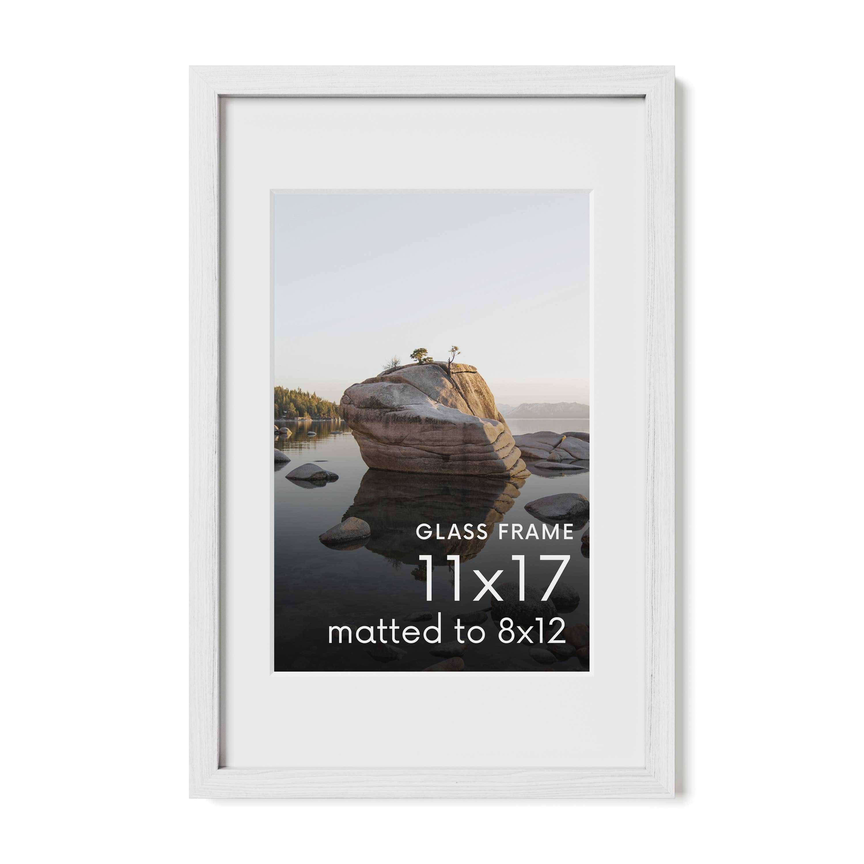 Haus and Hues - Wholesale Picture Frame - White Oak Frame with Glass9