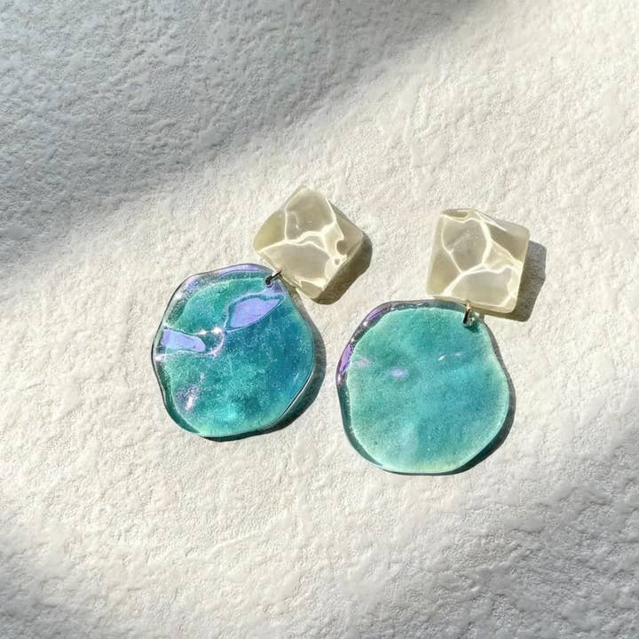 Miss Minna - Wholesale Dangle Earrings - β¨ "Reflection of the Sea" Earrings π