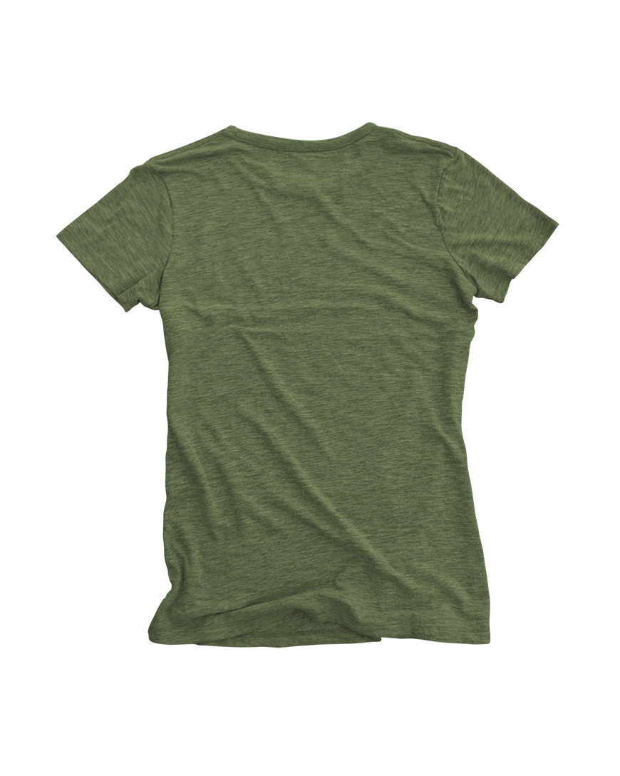 GOEX Apparel - Wholesale T-Shirt - Women's - Ladies Short Sleeve Triblend Tee8