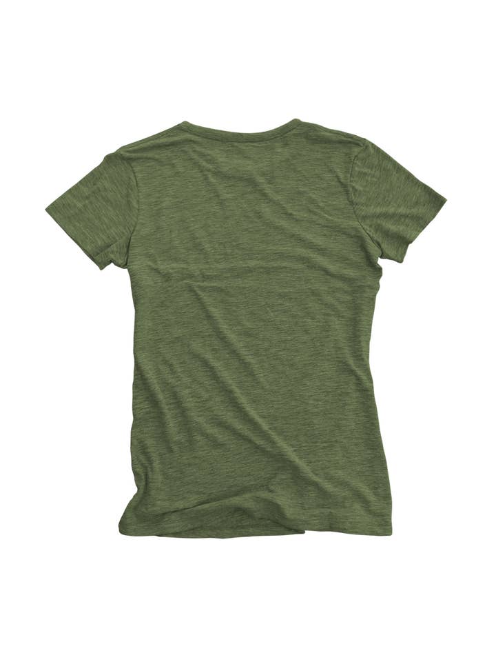 GOEX Apparel - Wholesale T-Shirt - Women's - Ladies Short Sleeve Triblend Tee8