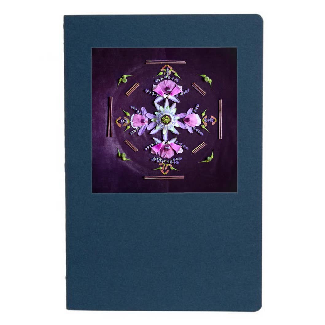 Nature Mandala Art - Wholesale Notebook - Nature / Flower Mandala LG Notebooks:: Earth Tones Designs9