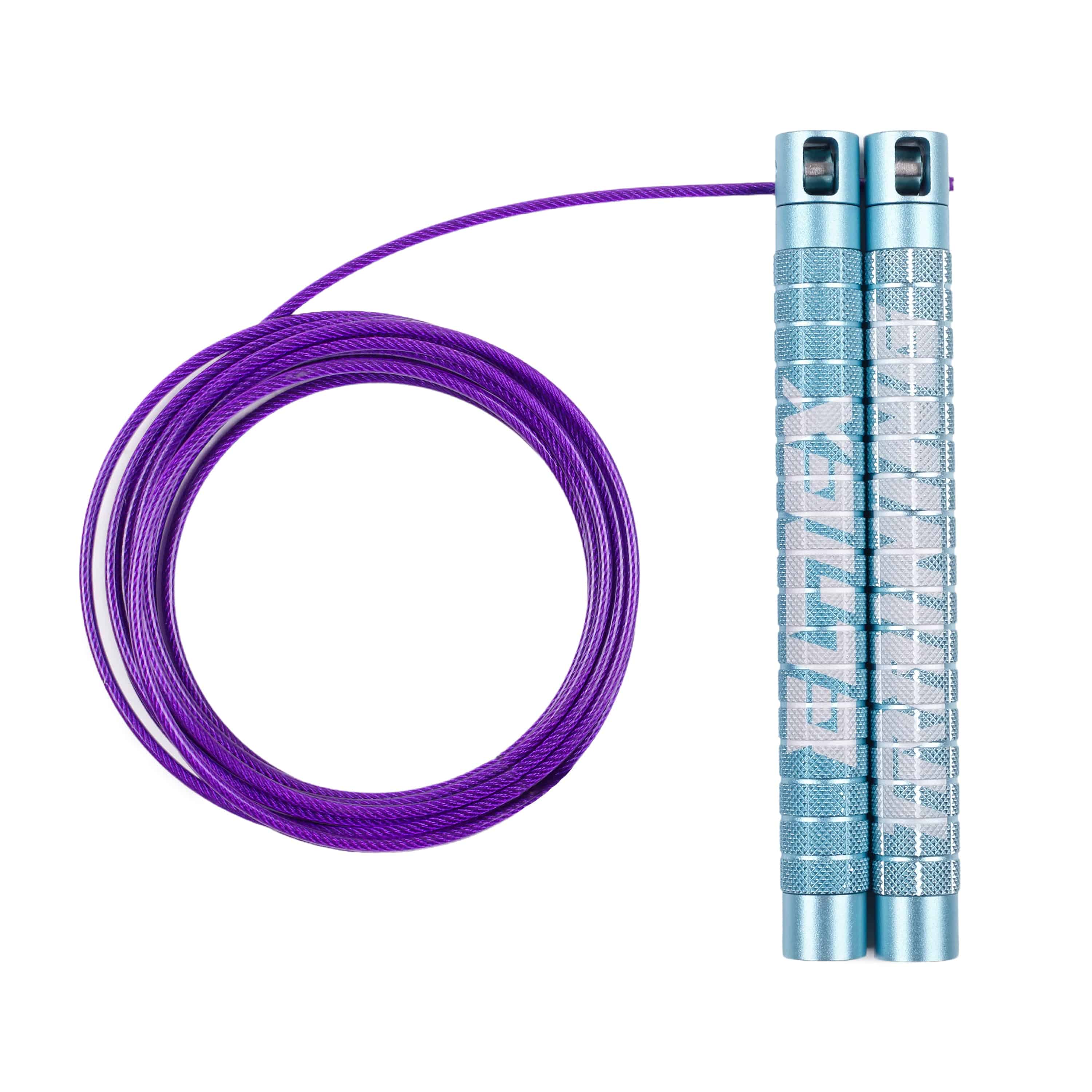 Elitex Training - Wholesale Sporting Accessories - PRO Speed Jump Rope Blue Matte + Purple Rope0