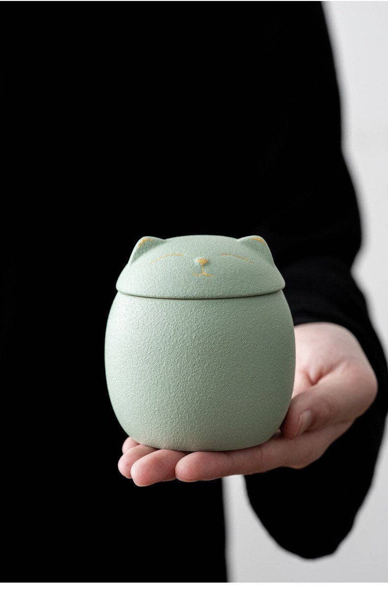 Gohobi （We cover U.S. import duties） – Engroshandel Madbeholder – Gohobi Cat te beholder opbevaringsflaske krukke Lucky cat Japane7