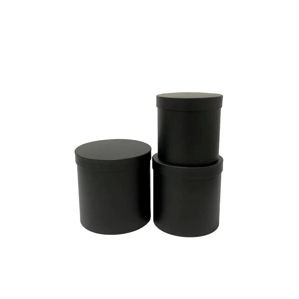 Round box with lid template, round gift box with lid, hat bo - Inspire  Uplift