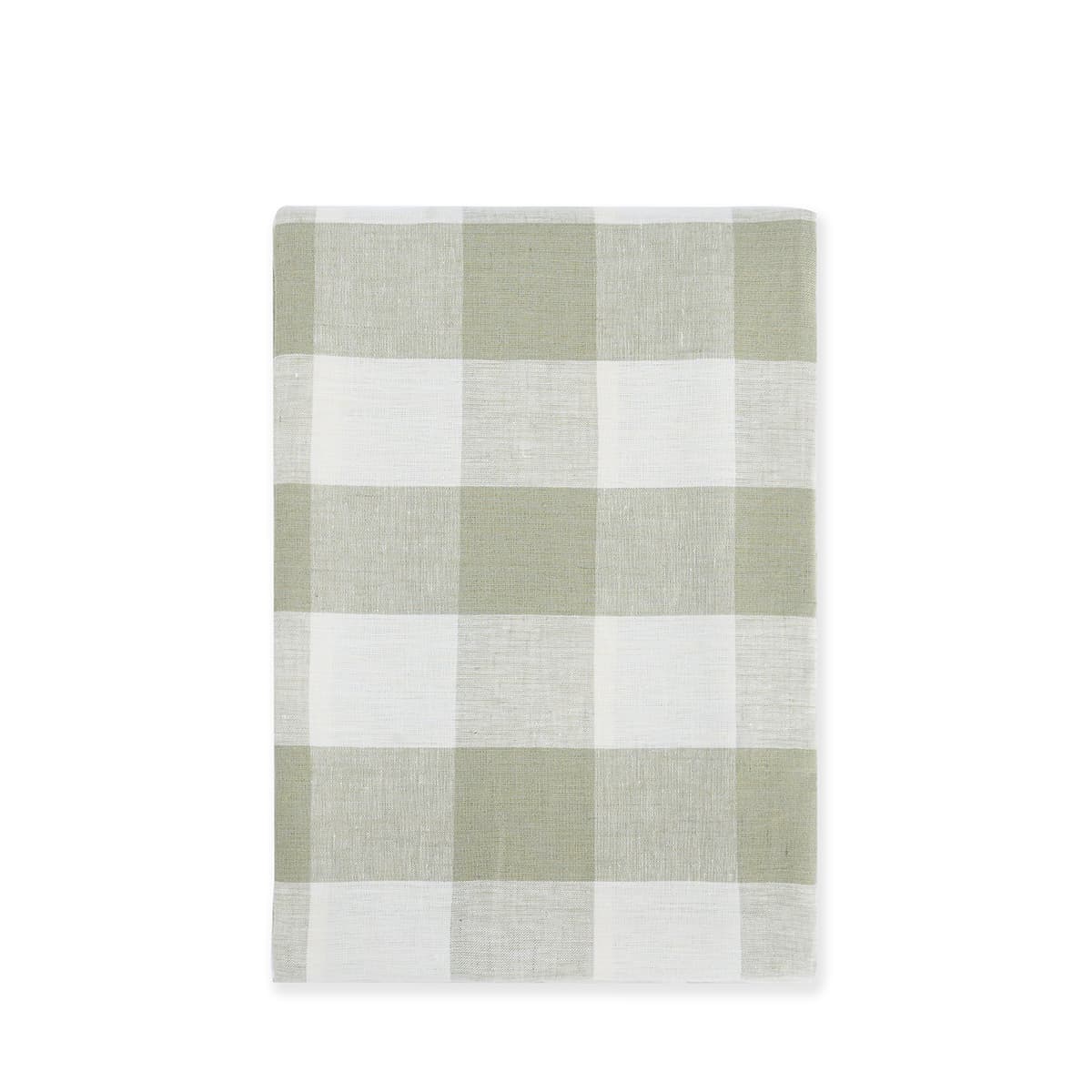 Sophie Allport - Wholesale Tablecloth - Sage Green Gingham Linen Tablecloth3