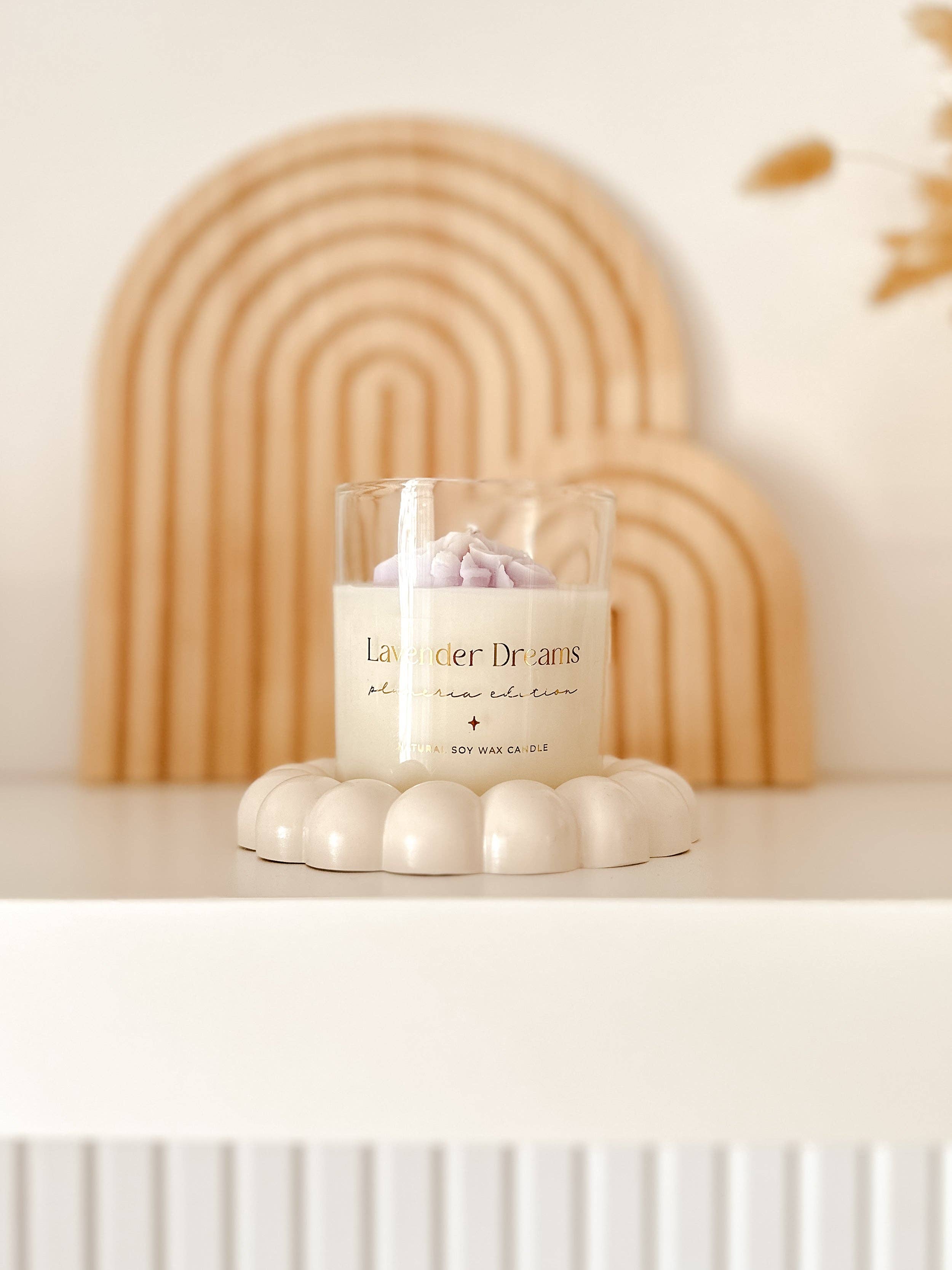 Tsuki Box - Wholesale Jar/Filled Candle - Botanical Candle | Plumeria Edition | Lavender Dreams 200g5