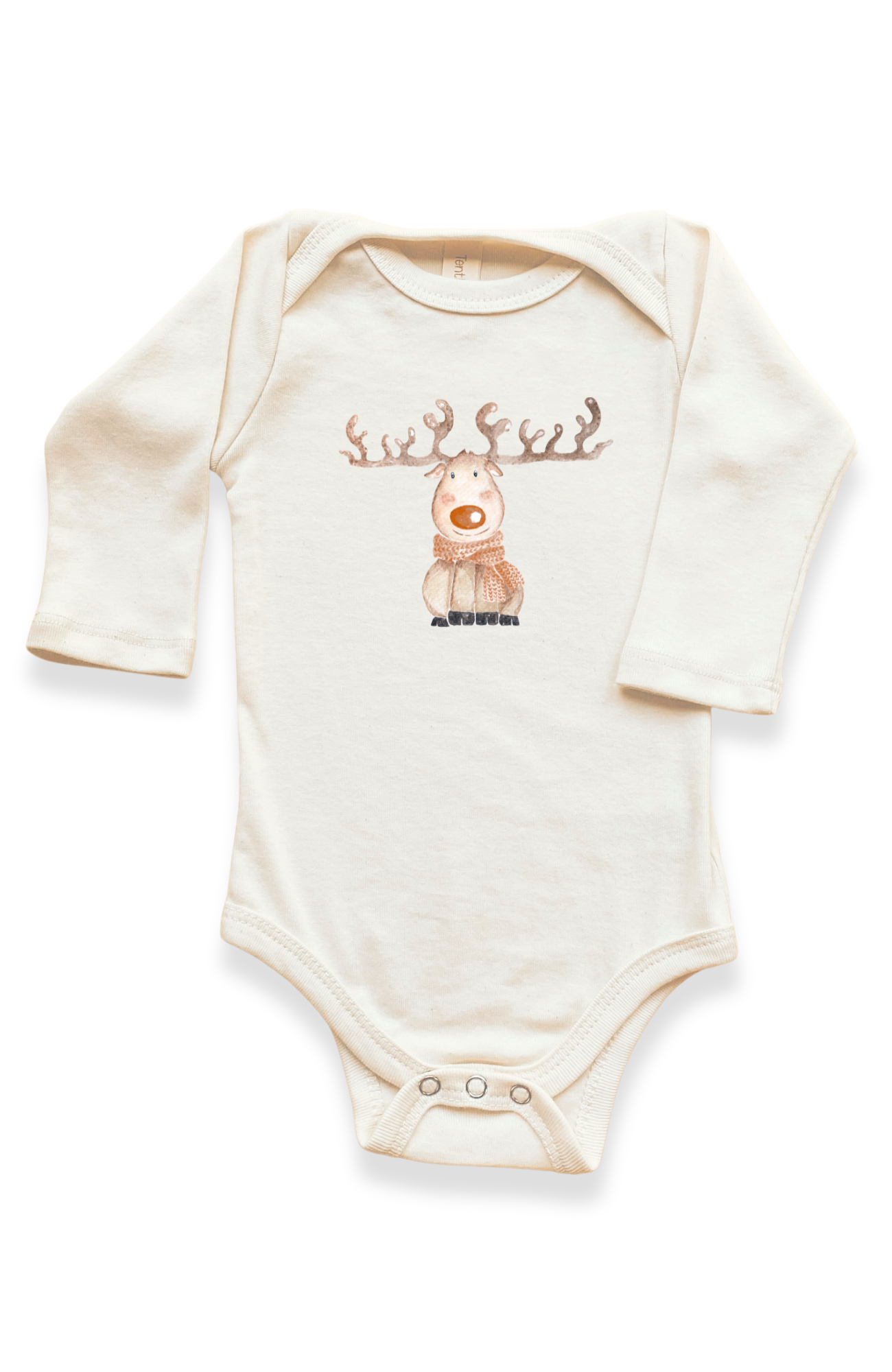 Tenth & Pine - Vente Body (sans pieds) – bébé - Body bébé bio à manches longues Renne3