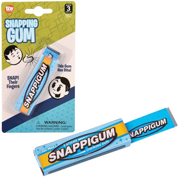 3" Snap Gum LLB kids toys for wholesale by La Luna Bella - Toys