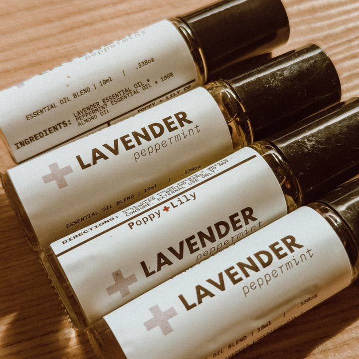 Lavender Peppermint Roll-On for wholesale by Poppy+Lily