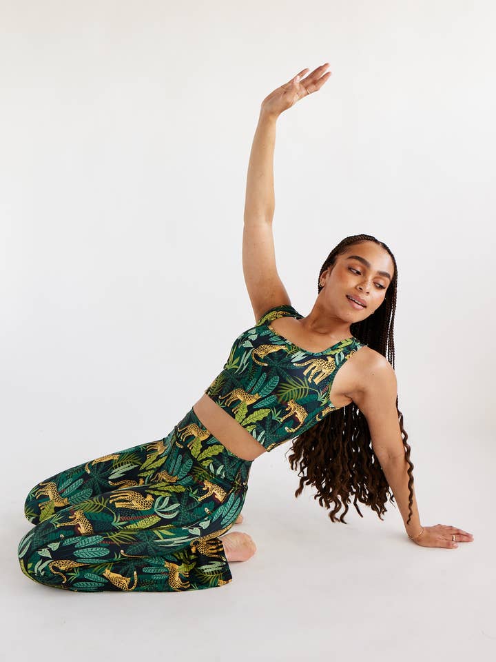 Flare Pants - Jungle for wholesale by Swaay