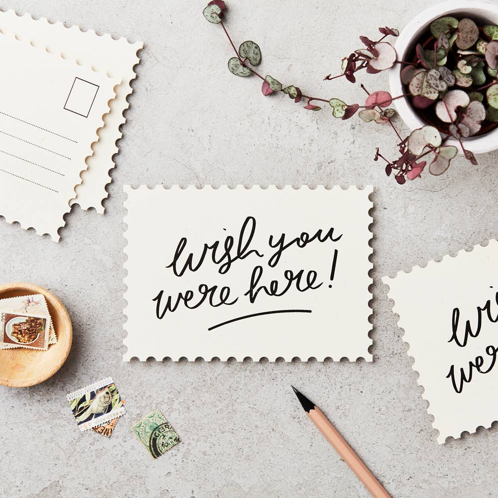 Katie Leamon - Wholesale Everyday Greeting Card - Wish You Were Here0