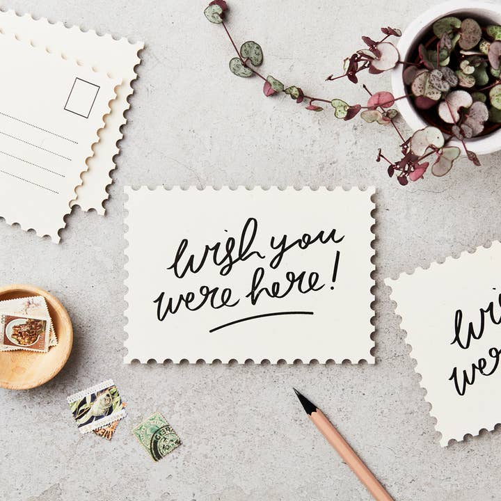 Katie Leamon - Wholesale Everyday Greeting Card - Wish You Were Here