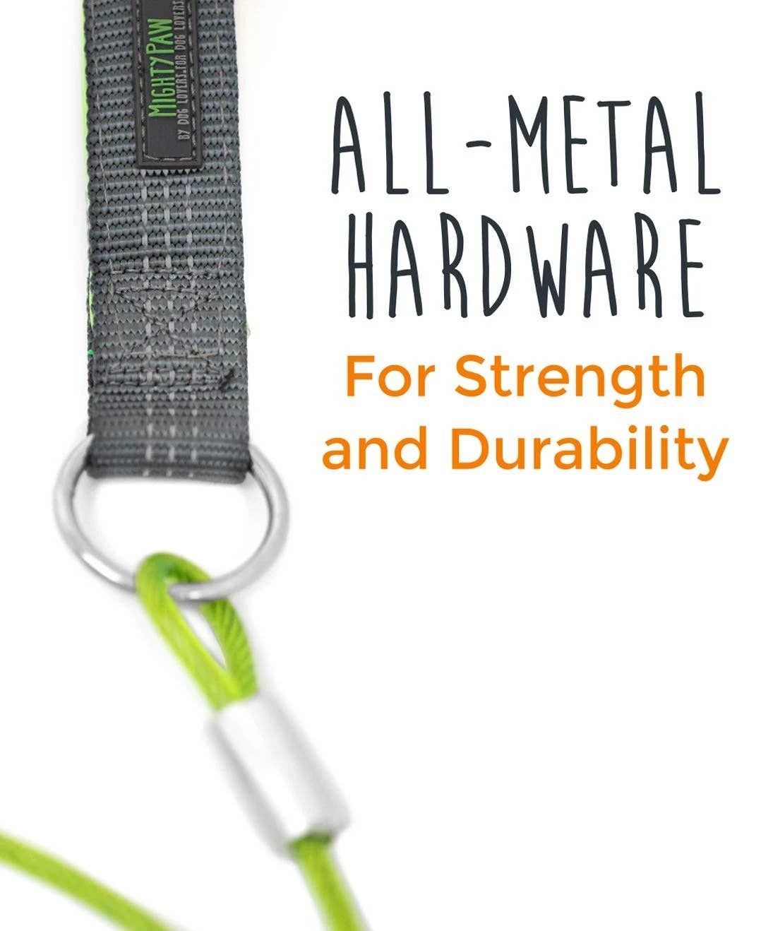Mighty Paw - Vente Laisse – chien - Laisse de câble anti-mâcher de 6 po4