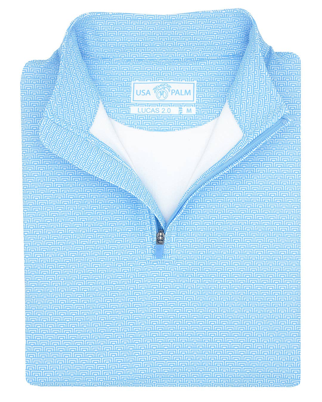 USA Palm - Wholesale Sweatshirt - Unisex - Cloud 1/4 Zip114