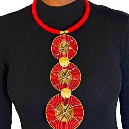 KENDI AMANI - Wholesale Beaded/Pearl Necklace - Mukiri Beaded Necklace1