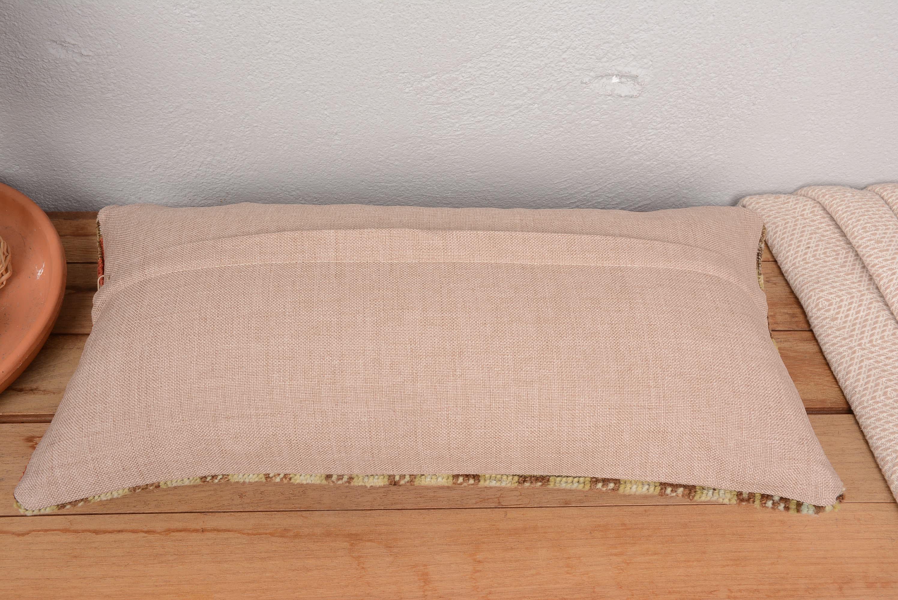 Kilim Pillow Decors - Wholesale Lumbar Pillow - Vintage Turkish Kilim Lumbar Pillow Handwoven 12x245