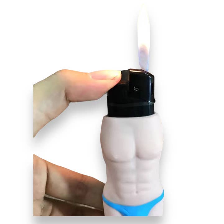 Kinky Pleasure - Vente Briquets - Kinky Pleasure - KP021 - Étui pour briquet en forme de corps sexy homme ou femme - 3 couleurs3