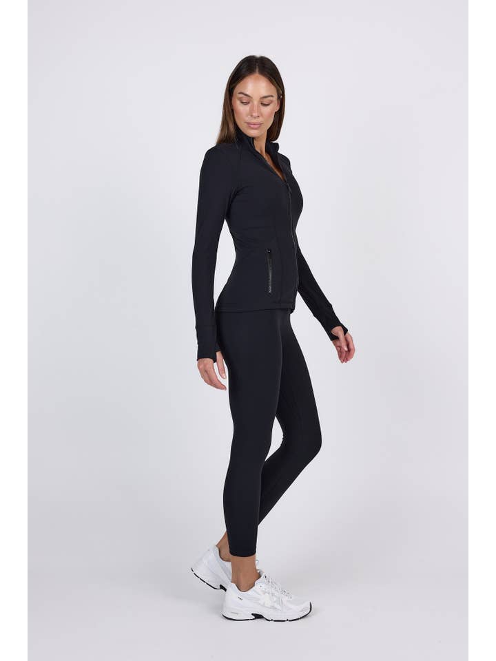 Noir Confort essentiel | Veste Pavement noire en vente sur Faire5