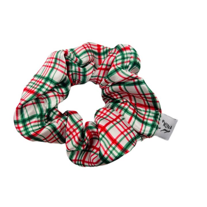 Mina + Pup - Wholesale Scrunchie - Women's - “You’re A Gift” Satin Hair Scrunchies to Match the Pet