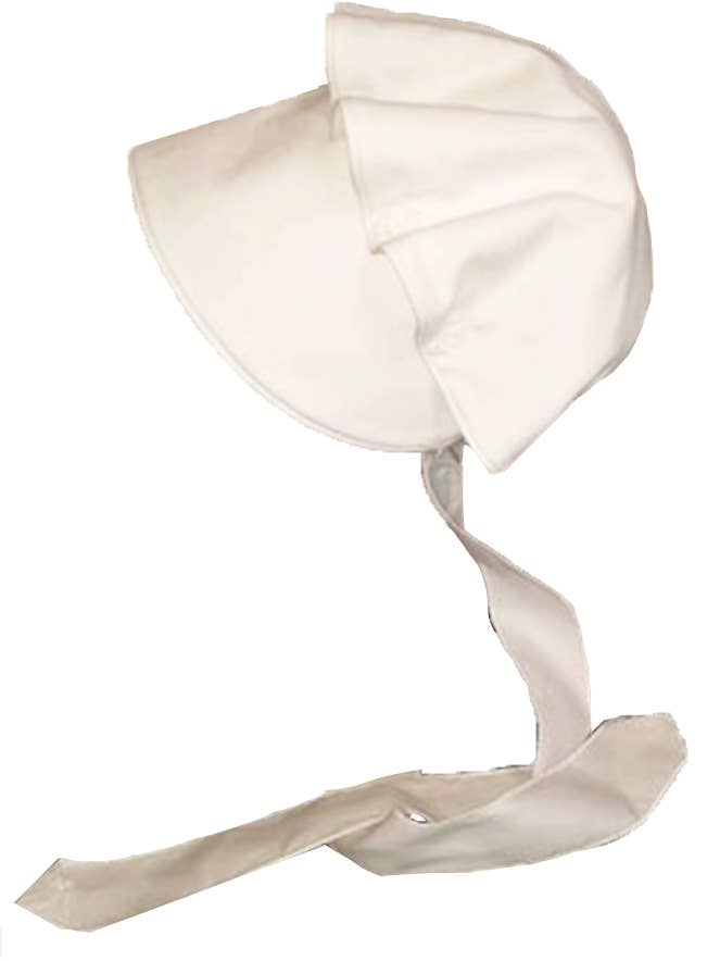 Grace Bonnet en Pana Blanca para venta al por mayor de Grace and James Kids