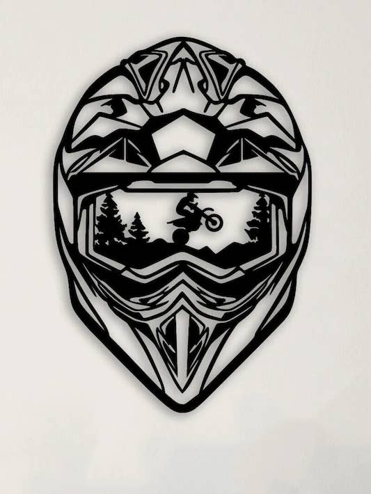 Casque Dirt Bike pour la vente par HooneyTunes Unlimited