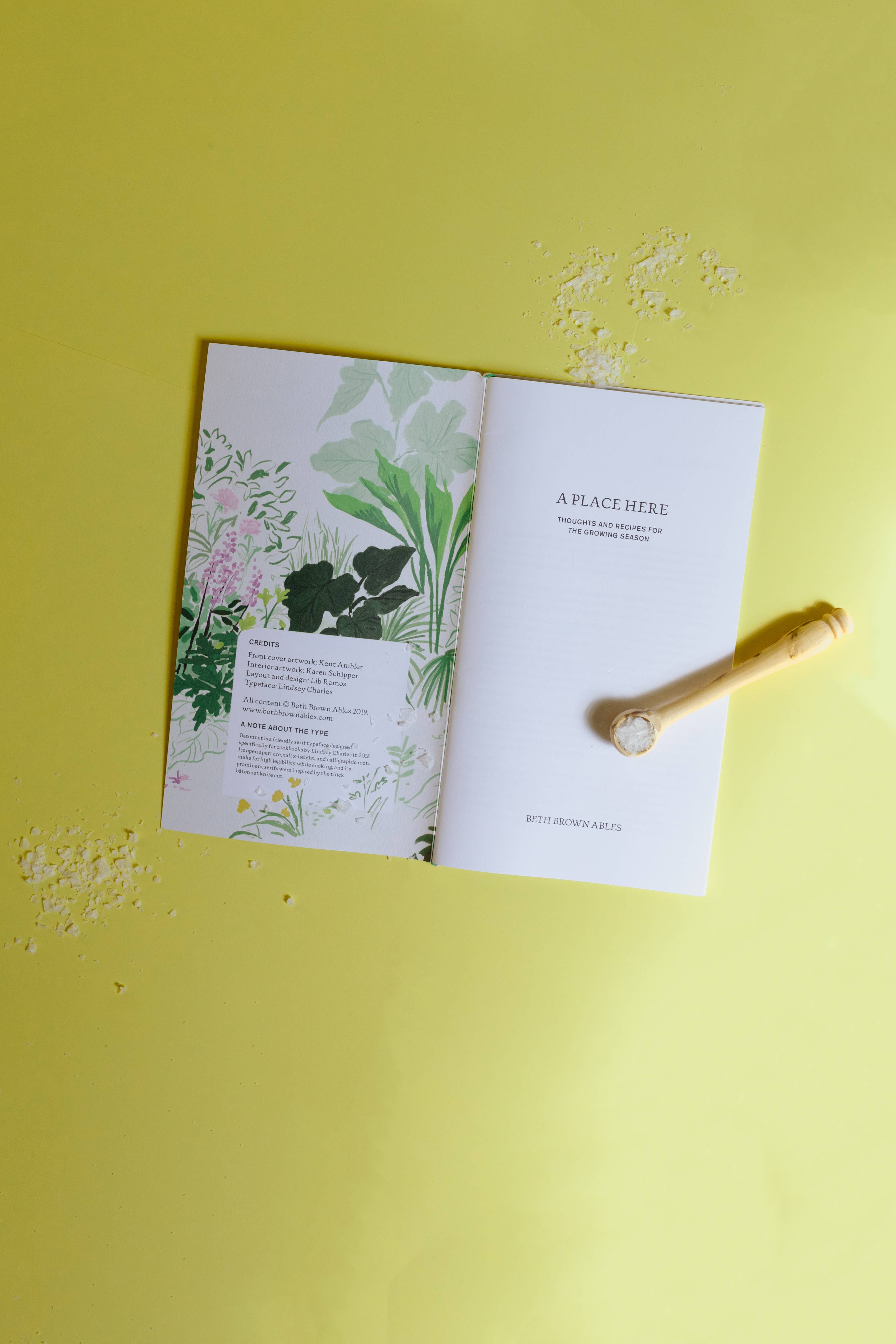 Good Printed Things - Wholesale Cookbooks & Food - A Place Here, Vol. 2 | Recipe Zine Gift1
