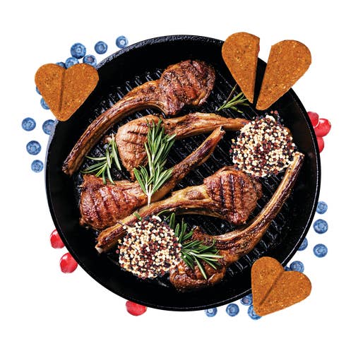 Zero/G Roasted Lamb Dog Treats for wholesale by Darford