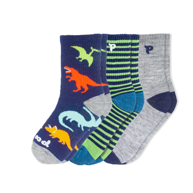 Pacas - Wholesale Socks - Kids - 3 Pack - Kids' Crew Pacas Socks28