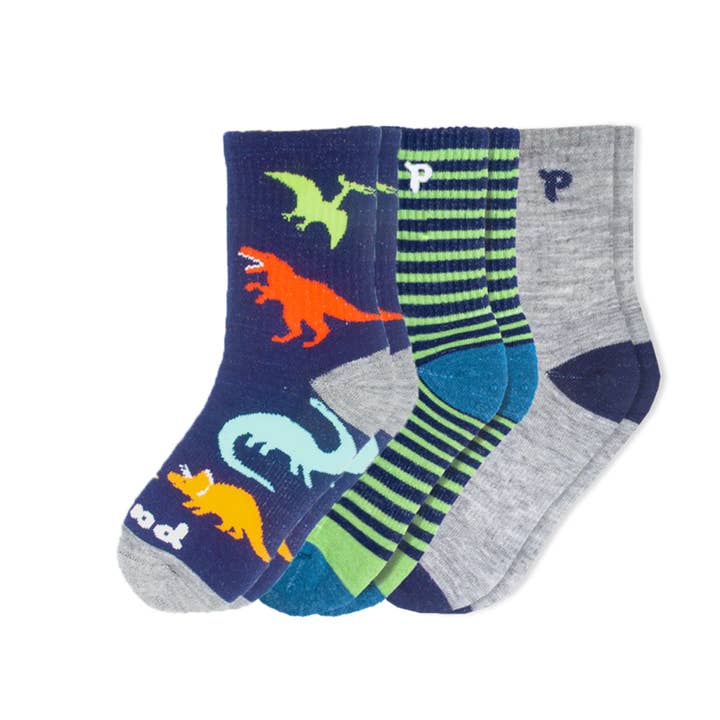 Pacas - Wholesale Socks - Kids - 3 Pack - Kids' Crew Pacas Socks12