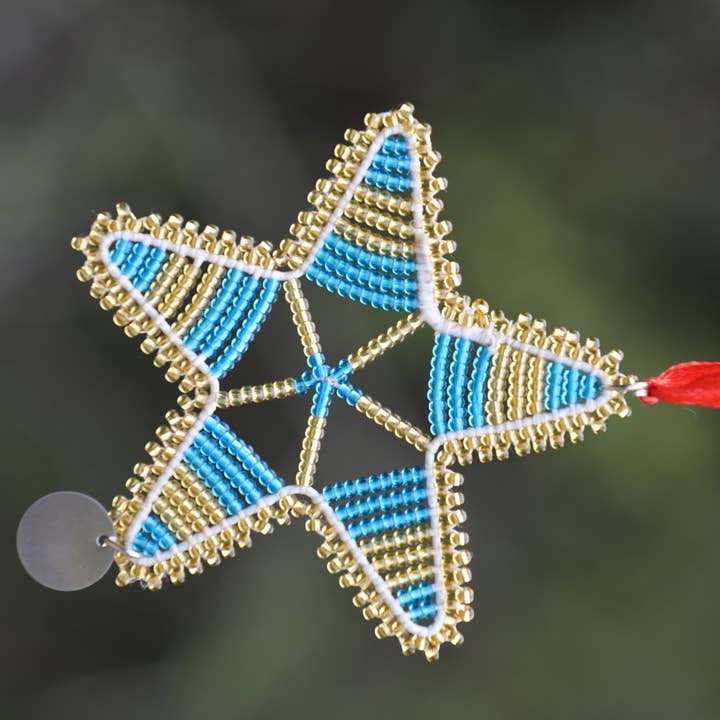 BeadWORKS – Ornamento por atacado – Ornamentos de férias - estrela11
