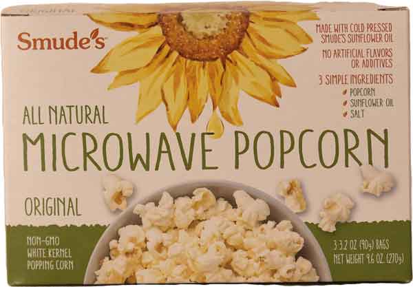 Hudson Meat Company - Wholesale Popcorn - 3 PK MICROWAVE POPCORN    -    SMUDE0