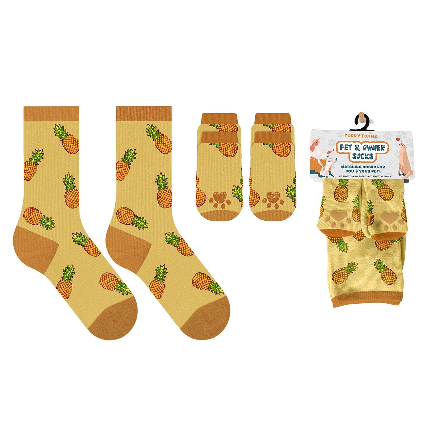 Extreme Fit Wholesale - Wholesale Pet Socks - Dog - PET & HUMAN SOCKS WITH FREE DISPLAY (24-PAIRS)4