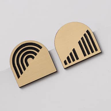 Nicht passende Art-Deco-Ohrstecker für den Großhandel von Little Geraldine