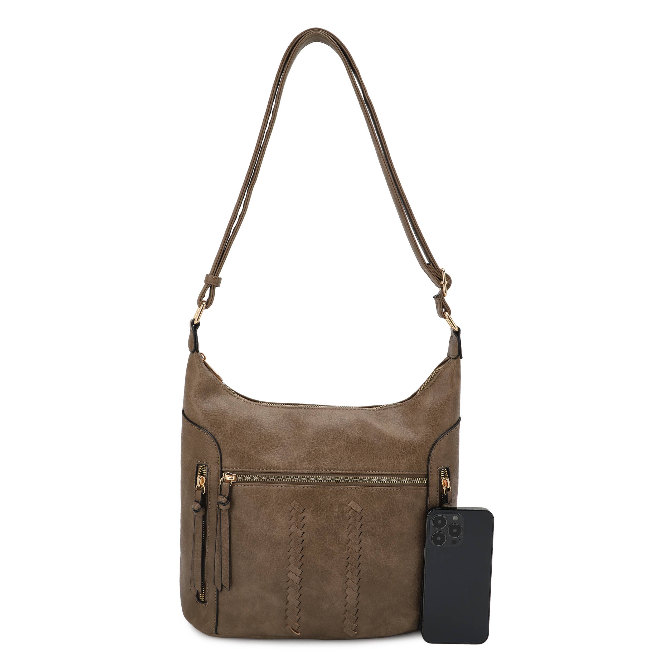 KAYLA+AVA - Wholesale Crossbody Bag - Women's - Olga Multi Pocket Crobo Bag/crossbody and hobo bag6